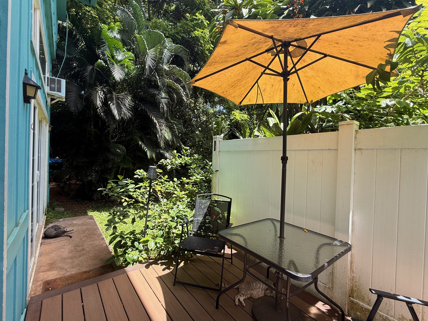 Private lanai
